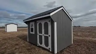 8x12 The Quaker Shed by Sun Rise Sheds | Classic Style, Built to Last