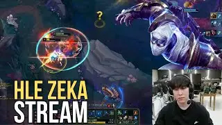 HLE Zeka Stream Zed - Smurfing Korea Challenger