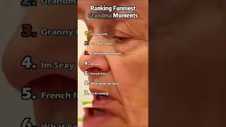 RANKING THE BEST GRANDMA MOMENTS! #trynottolaugh #funny #funnyvideos