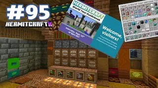 World Tour Guidebook and Welcome Shulker setup! My first games of Pearlde! &mdash; HermitCraft 10: ep 95