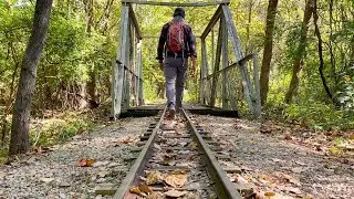 Meramec Greenway Trail Hike Near St. Louis | Nature Hiking Sounds