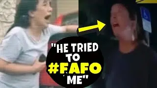 Lying Karen CRIES to Cops&hellip; Then Gets ARRESTED! 😭🚨 | Instant Karma Caught on Cam