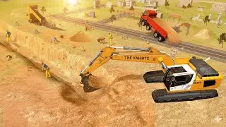 City Road Construction Simulator 3D, City Road Android Gameplay 