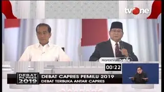 SERU! Sesi Debat Terbuka Jokowi vs Prabowo | Debat Keempat Capres 2019