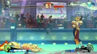 Super Street Fighter IV Arcade Edition 2014 Vega vs Seth