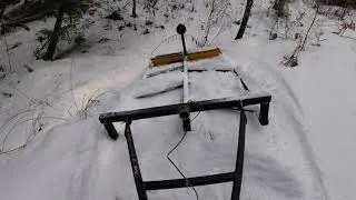 Grooming Trails with the ATV