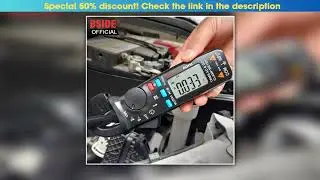 BSIDE ACM91 Digital Clamp Meter 1mA Precision Ammeter Clamp DC AC 100A Professional Multimeter Car