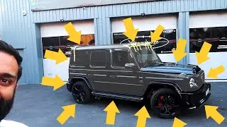 I Got An Urban Body Kit with Jumbo Carbon Weave for my G-Wagon