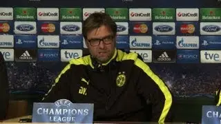 Klopp: Dortmund not there yet despite great first leg