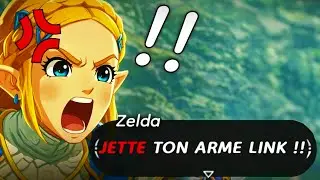 Zelda BOTW mais je JETTE mon arme apr&egrave;s CHAQUE combat !!