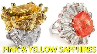 Rare & Radiant: The Most Famous Yellow and Pink Sapphire Jewels