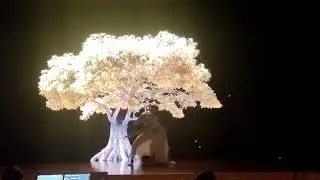 Video Mapping Dance Trio