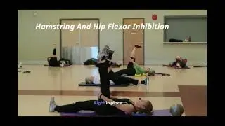 NMT Stretching Hamstring with Opposite Hip Flexor Inhibition #rebalance #hip #reset #alignment