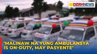 DOTr dinepensahan ang pag-relieve sa isang SAICT officer na nag-ticket sa ambulansya
