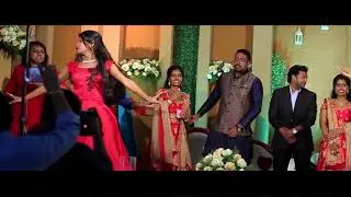 Surprise kerala dance at Twins wedding by brides sister & friends