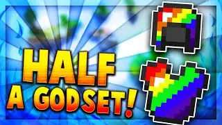 HALF A GODSET!? | Minecraft SKYWARS w/ KingPenguin & MutantMedicus