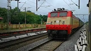 Father of all WAPPIES blaze away with Mangala Lakshadweep Express