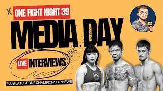 LIVE ONE Fight Night 39 Media Day Interviews | Kongthoranee, Chihiro, Dayakaev, Rambolek + MORE