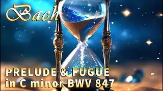 BACH - Prelude and Fugue in C minor BWV 847 - CLASSIC MUSIC Modern Performance