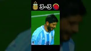 Argentina 🇦🇷 vs Colombia 🇨🇴🥶🔥| Penalty shootout | Copa America 2015 #shorts #football #youtube