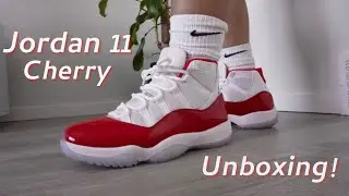 Air Jordan 11 Retro Cherry 2022 | Unboxing & On Feet Video!
