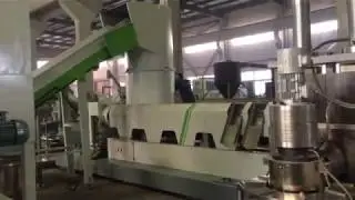 China PURUI Plastic Film Recycling  Machine for Multifilm or laminated film