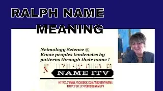 Ralph 1st. Name Meaning, Names, Name