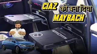 Ciaz को बना दिया Maybach @pegasuspremium | #ciaz #maybach #foodtrey #carmodification #caiseatcovers
