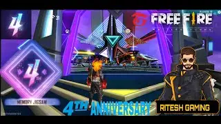 4TH ANNIVERSARY PARTY EVENT FREE FIRE|| 4TH ANNIVERSARY NEW EVENT FREE BUNDLE GRENADE SKIN