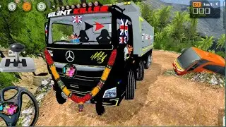 BHARATBENZ TRUCK DRIVING GAME BUS SIMULATOR INDONESIA