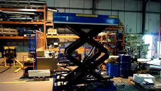 Heavy Duty Bespoke Double Static Scissor Lift - Case Study