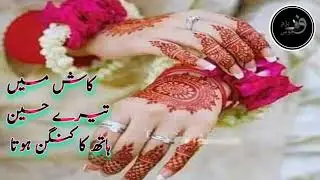 Kaash Main Tere Haseen Hath ka Kangan Hota | Romantic Poetry | Wasi Shah Famous Poetry