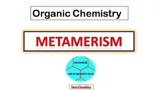 Metamerism - Isomerism ~ Organic Chemistry