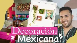 ✅ DECORA TU CASA PEQUEÑA MEXICANA  (PASO A PASO) 🔨😱