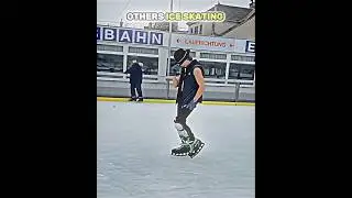 Normal skill VS King of ice skating