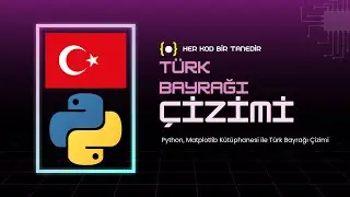 Milli Gurur: Python ve Matplotlib ile Türk Bayrağı Nasıl Çizilir?