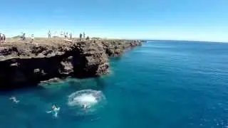 Cliff Jumping at Ka Lae - Southern Most Point