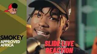 American Rapper First Time Hearing Lucasraps - Slide (Live Performance) (Reaction)
