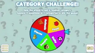 Trivia Quiz Game Template - Category Wheel WIP