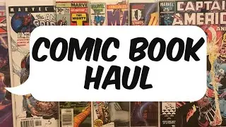 $1 GARAGE SALE COMIC BOOK HAUL | My Comic Book Adventures 2020 Episode 6