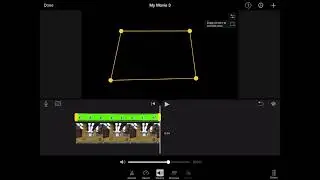 How do use MLP green screen on iMovie