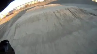 Warm up at Calgary BMX