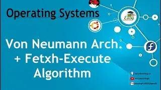 Von Neumann Architecture | A Simple CPU Model | Fetch-Execute Algorithm | Easy Learning IT Classroom