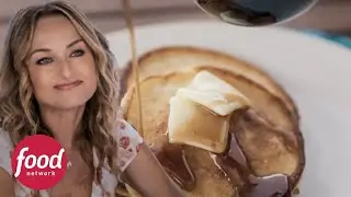Giada cocina su famosa receta de panqueques esponjosos |  Giada en la Playa