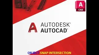 5  Object Snap Intersection, Extension, Insertion, Perpendicular