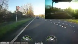 Taxi driver wants to overtake in a no-overtaking zone