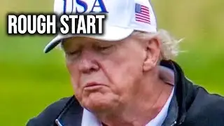 Trump's Granddaughter Has ROUGH TIME During LPGA Tour Debut