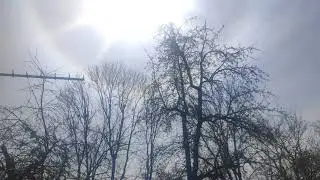 12.04.2020 Сонячная аномалия в Виннице.  Solar anomaly. Явление ГАЛО.