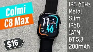 APPLE STYLE ВІД COLMI - СМАРТ ГОДИННИК COLMI C8 MAX