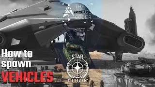 Star Citizen - How to spawn vehicles #Shorts
